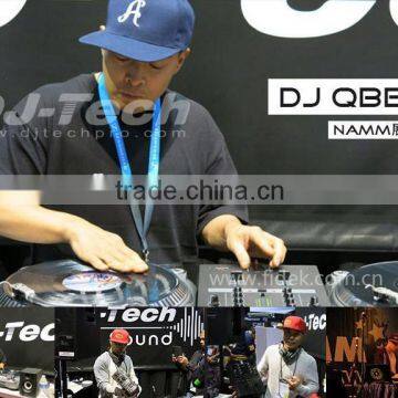 Portabl Type Turntable With Needle Box Adjustable Pitch Turntable With Needle