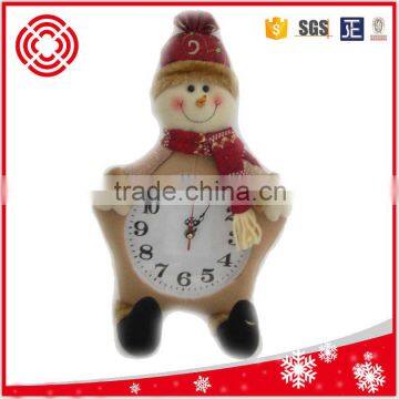 Decorative Christmas Doll with clock