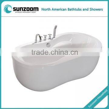 new oval free standing bathtub,single bathtub,classic bathtub