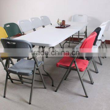 8ft Modern Dining Table and Chair Set, Table With Dining Designs