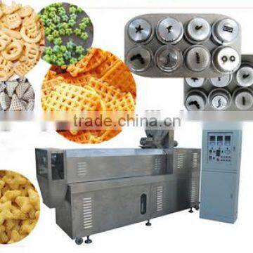 Twin Screw Extruder Food Snacks Machine