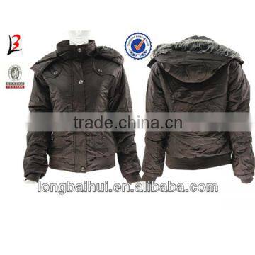 2014 lady's winter jacket stock cheap china wholesale clothing