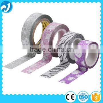Hot Sale Decorative Glitter Paper Tape Shinny Tape