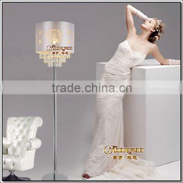 TL10080 New Arrival Floor Standing Lamps Crystal Lighting with Lampshade