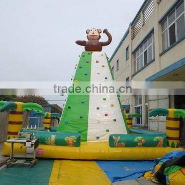 custom made design inflatable climbing wall