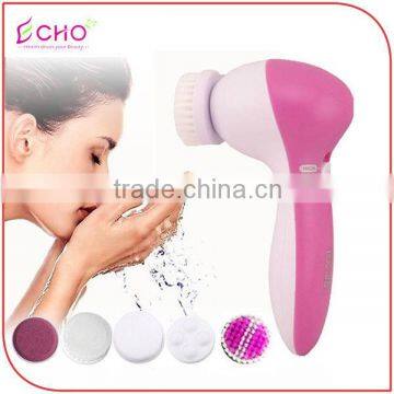 High Quality 5 in 1 Electric Beauty Care Massager with Spa Facial Cleansing Brush