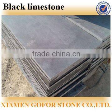 Black limestone slabs sale, black limestone countertops