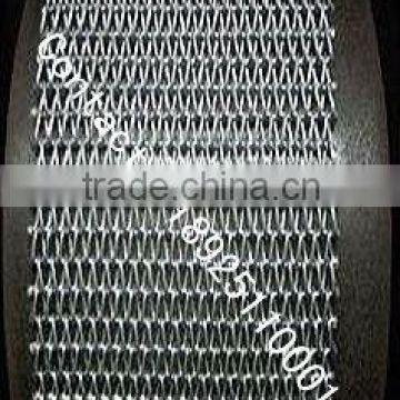 Industry Standard Stainless Steel Rod Reinforced Net Conveyor Belt(factory in Guangzhou)