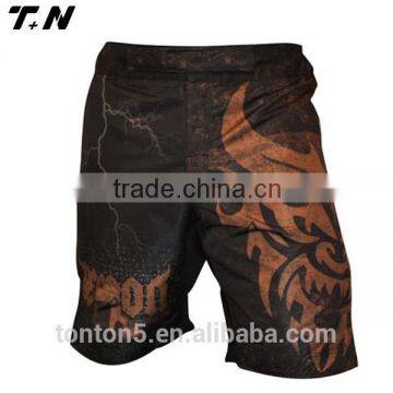 Hotselling custom mma shorts with pockets wholesale, mma crossfit shorts