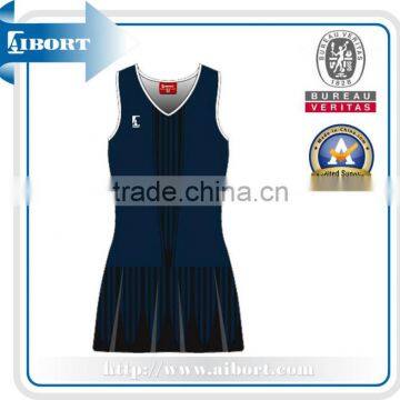 SUBNT-579-3 sublimation print netball sportswear for team