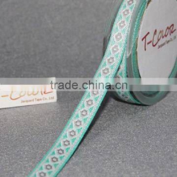 Polyester Ethnic style inelastic jacquard ribbon
