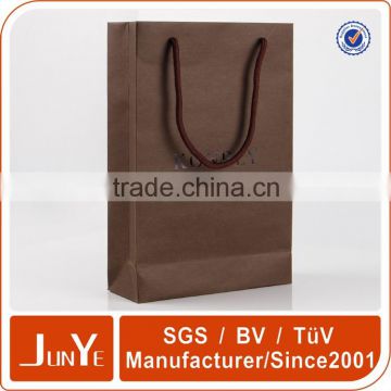 small brown gift bags with handles manufacturing