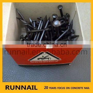 High quality black concrete steel nails germany diamond head