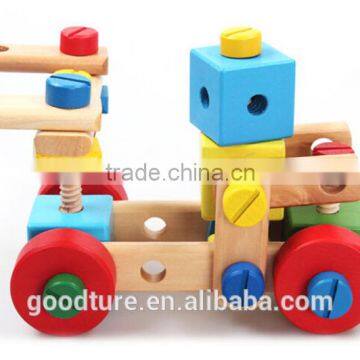 Multi Purpose Nut Combination 71 Pieces Intelligent DIY Wooden Toy photo-2