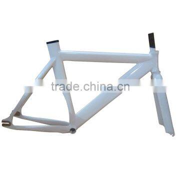 China 700C OEM track aluminum alloy fixie bike frame