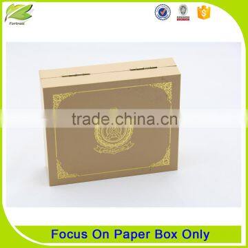 high-end stylish paper jewelry box