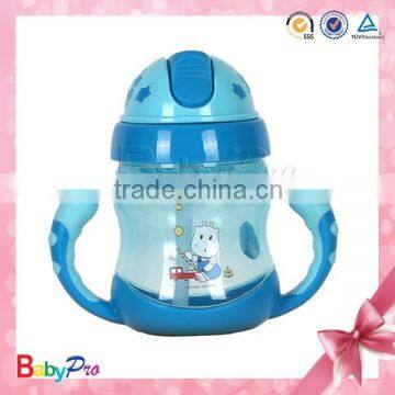 New Arrival Toxic Free Cartoon Character Large Plastic Straw Cup With Lid photo-4