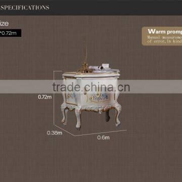 Luxury French Style Bedroom Furniture Bedstand photo-5