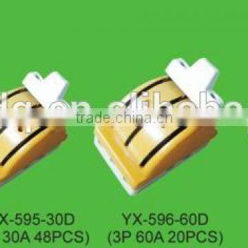 Double Throw 3P Porcelain Knife Switch