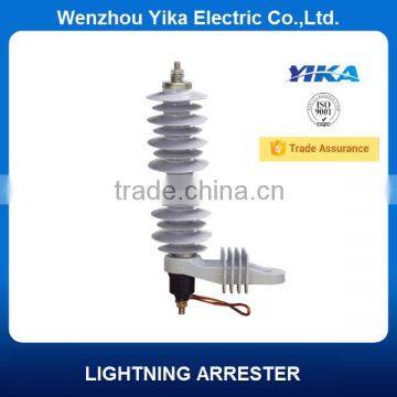 Wenzhou Yika 30KV Surge Arrester Electrical Distribution System Goods From China