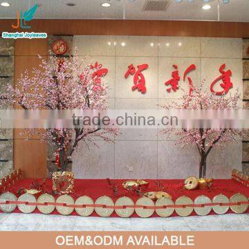 decorative plastic fake cherry blossom tree for weddings