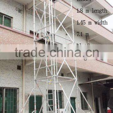 Reusable Aluminum scaffolding tower rental