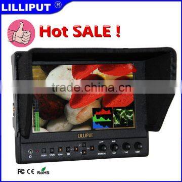 With Audio level meter 7 inch IPS 3G SDI HDMI Monitor