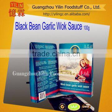 100g Chinese Style Seasoning Black Bean Garlic Sauce Brands Manufacturer photo-4