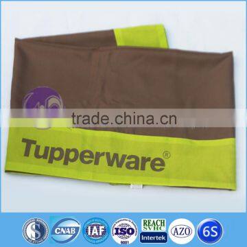 china wholesale polyester cotton custom logo printed square table cloth