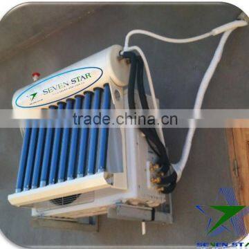 Factory price Wall mounted type vacuum tube hybird solar air conditioner