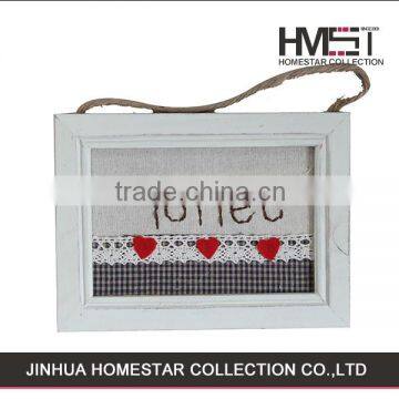 Home decoration toital hanging doorplate