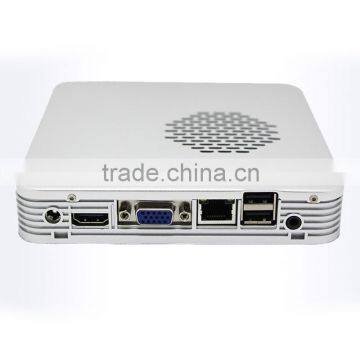 Mobile Size Mini PC 1037U with fan Intel HD 2500 low power 4 USB 2.0 RAM 4G 16G SSD