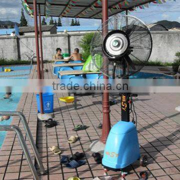 water cooling mist fan electric stand fan