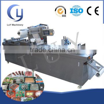 automatic double seal positioning food vacuum machine