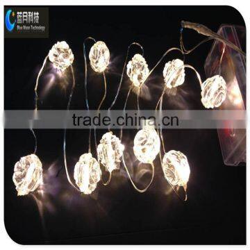 Christmas Holiday Name and 3V Voltage ROSE Wedding decorative led string Lights