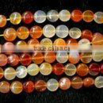 Natural Yellow Agate Beads