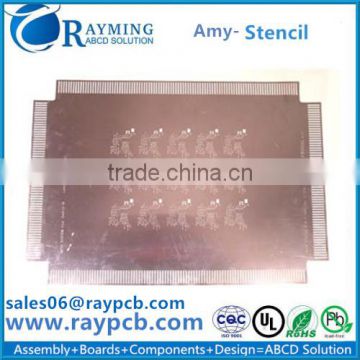 SMD and DIP soldering pcba smt stencil with fast delivery time