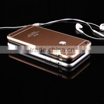 Bumper Cover Case For Apple iPhone 5S 5 Luxury Aluminum Metal Frame Circle Arc No Screw Button Ultra Thin High Quality 9 Colors