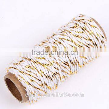 Fashion Good Quality Colored Twisted Cotton Rope Twine photo-5
