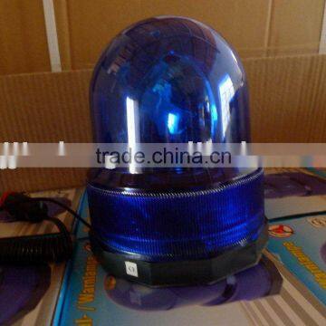 Auto revolving warning light blue color dc 12v