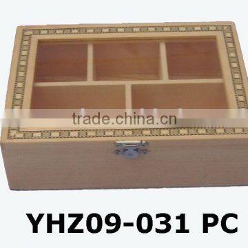 wooden tea box