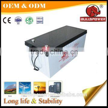 Maintenance Free Lead Acid Sealed Solar System 12v 150ah de Bateria de Gel photo-2