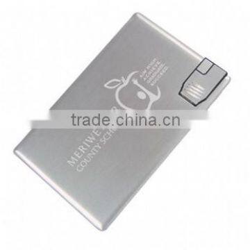 customized swiveling credit card UDP disk with real capacity