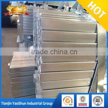 50*70mm Pre Galvanised Steel tube /pre Galvanized Rectangular Steel Tubes