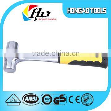 High quality steel rubber cover handle octagonal hammer