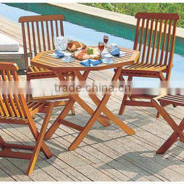 Waterproof classic wood coffee table and chairs,ceramic coffee tables