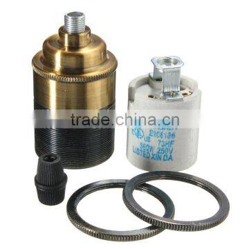 E26 E27 Screw Copper Antique Vintage Edison Light Lamp Bulb Holder Fitting photo-3