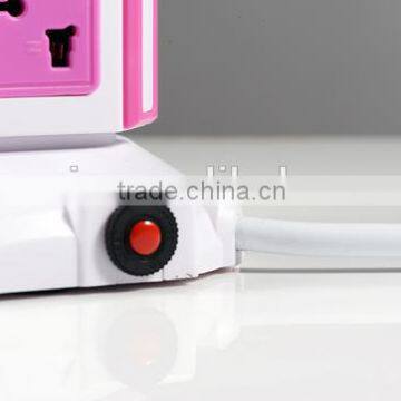 Tower Protected Extension Socket With Main Switch Indicator and Surge Indicators, Power Converter, Electric Socket photo-6