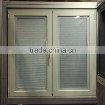 White colour aluminum window with blind inside the double glass confirm with Australia standard AS2208 AS 2047