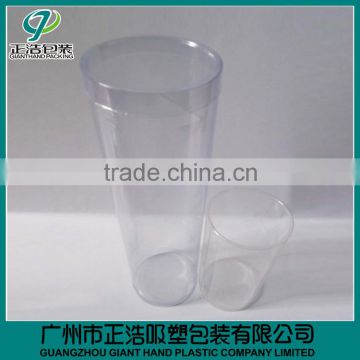 GH10-hot sale factory price Plastic tube packaging for clothes/tube packaging for T'shirt